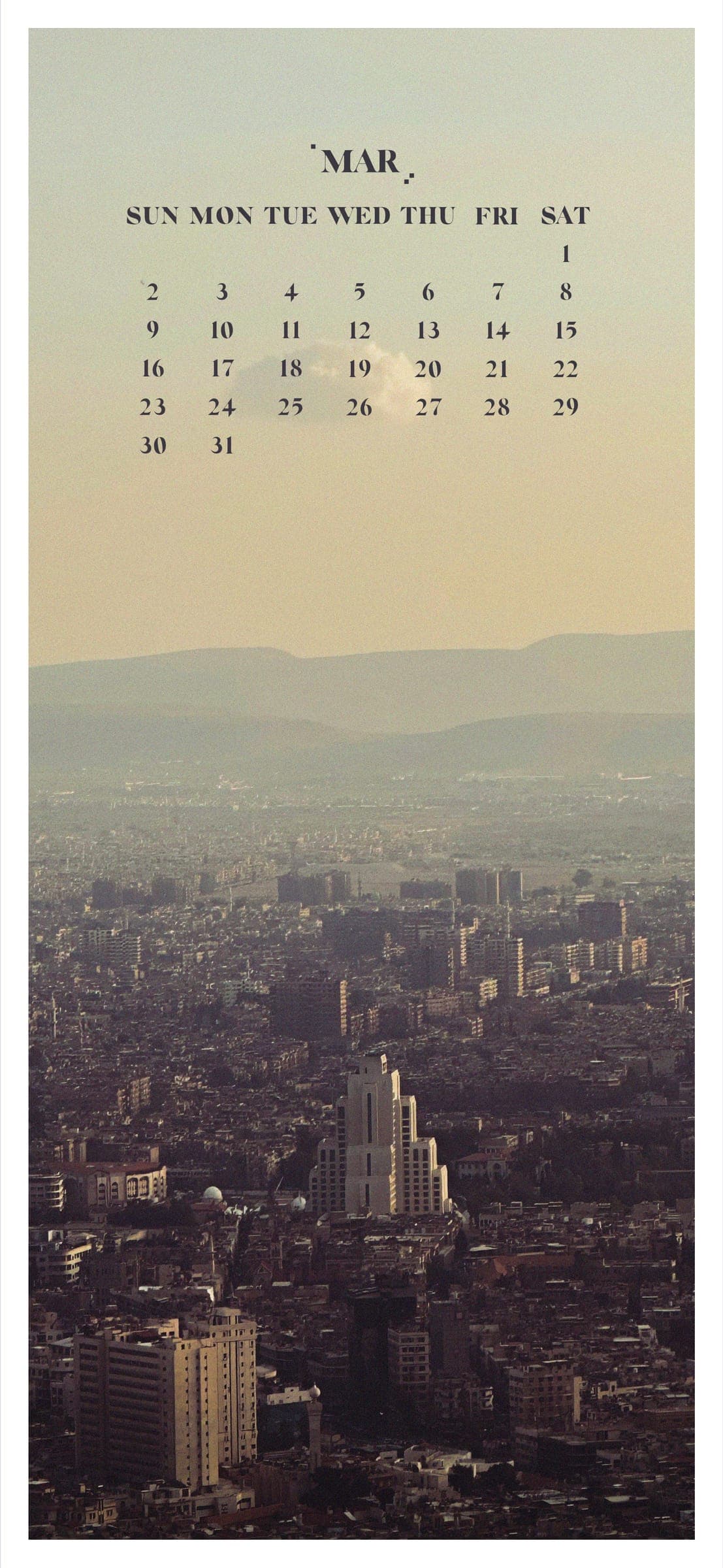 Brutalist Calendar · plate 05