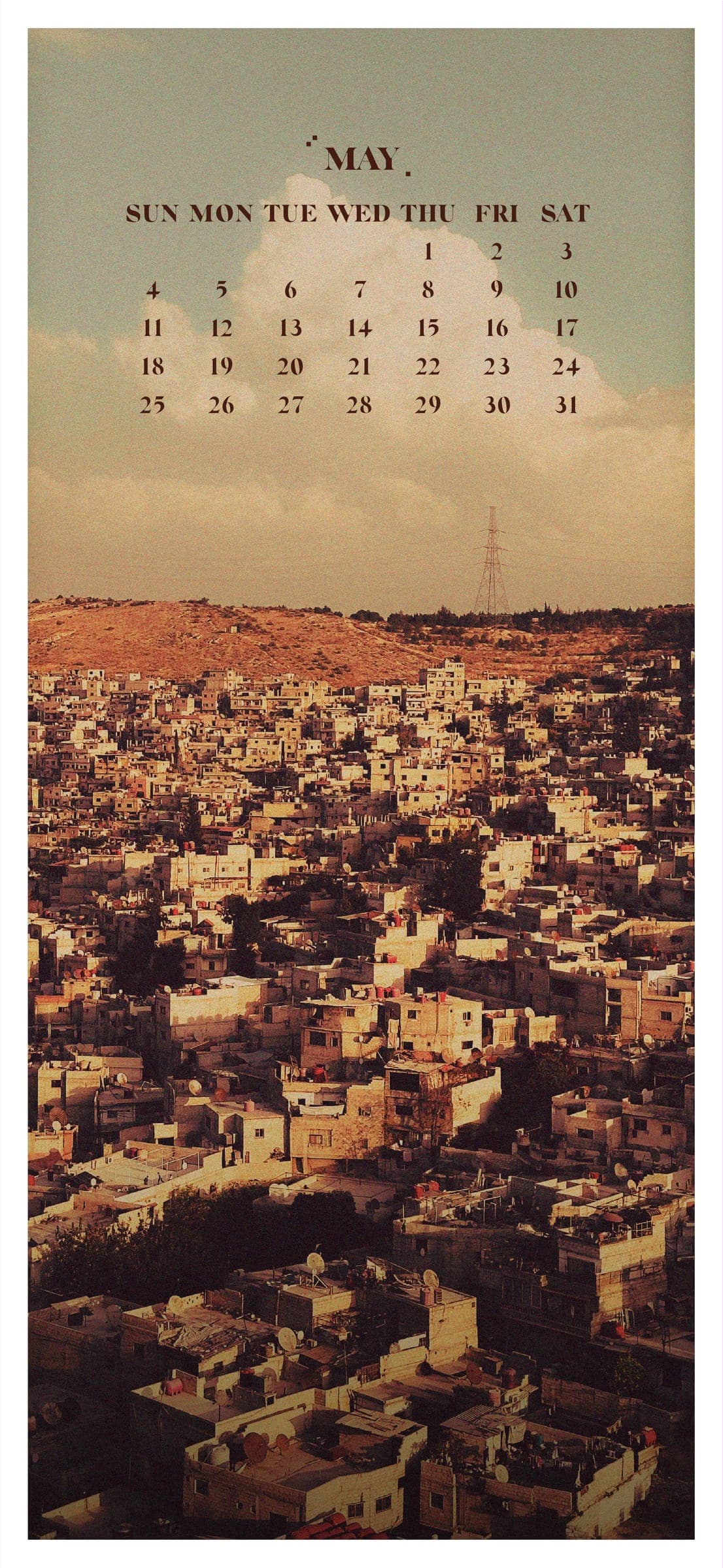 Brutalist Calendar · plate 07