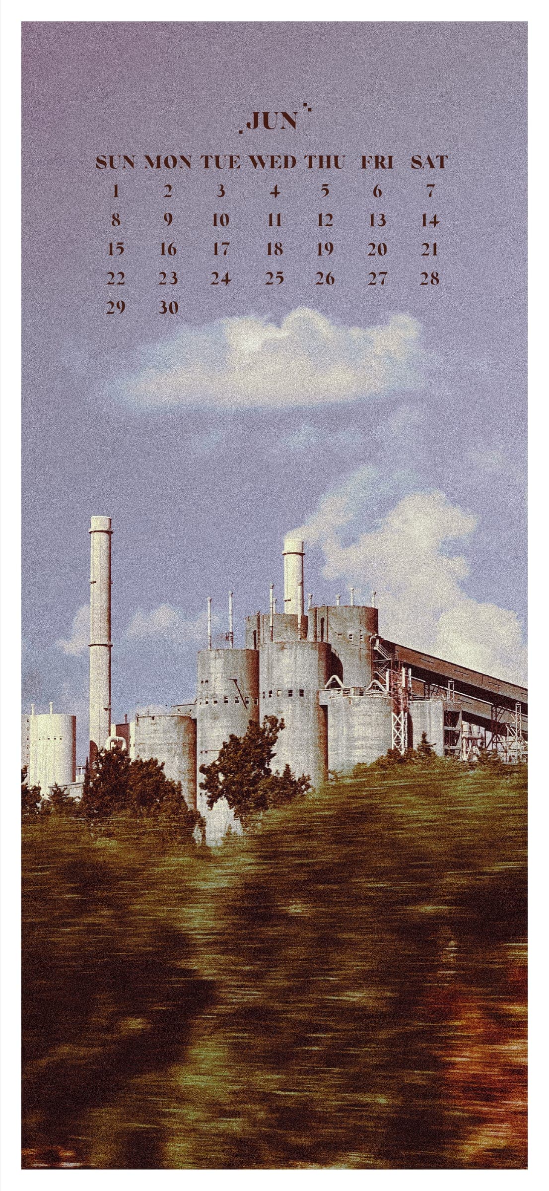 Brutalist Calendar · plate 08