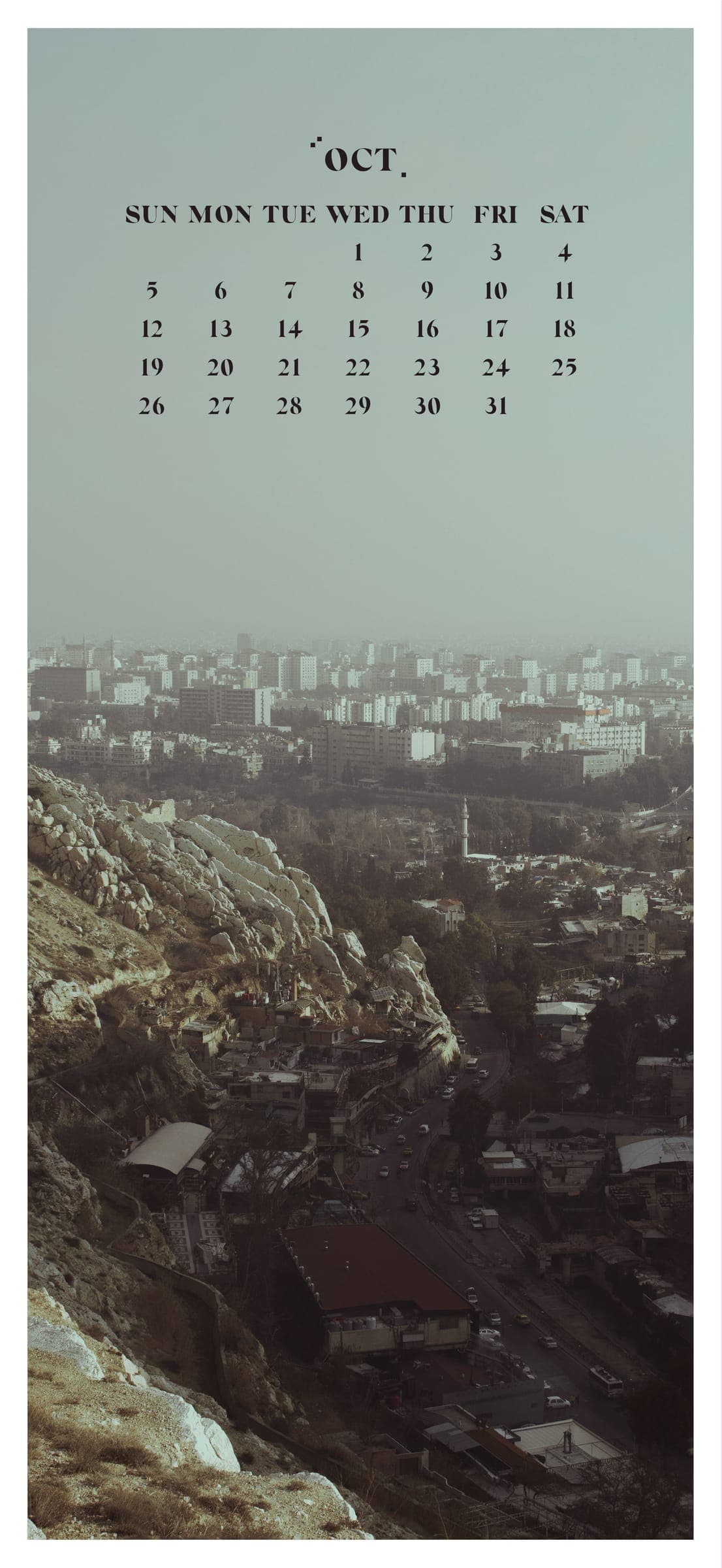Brutalist Calendar · plate 12