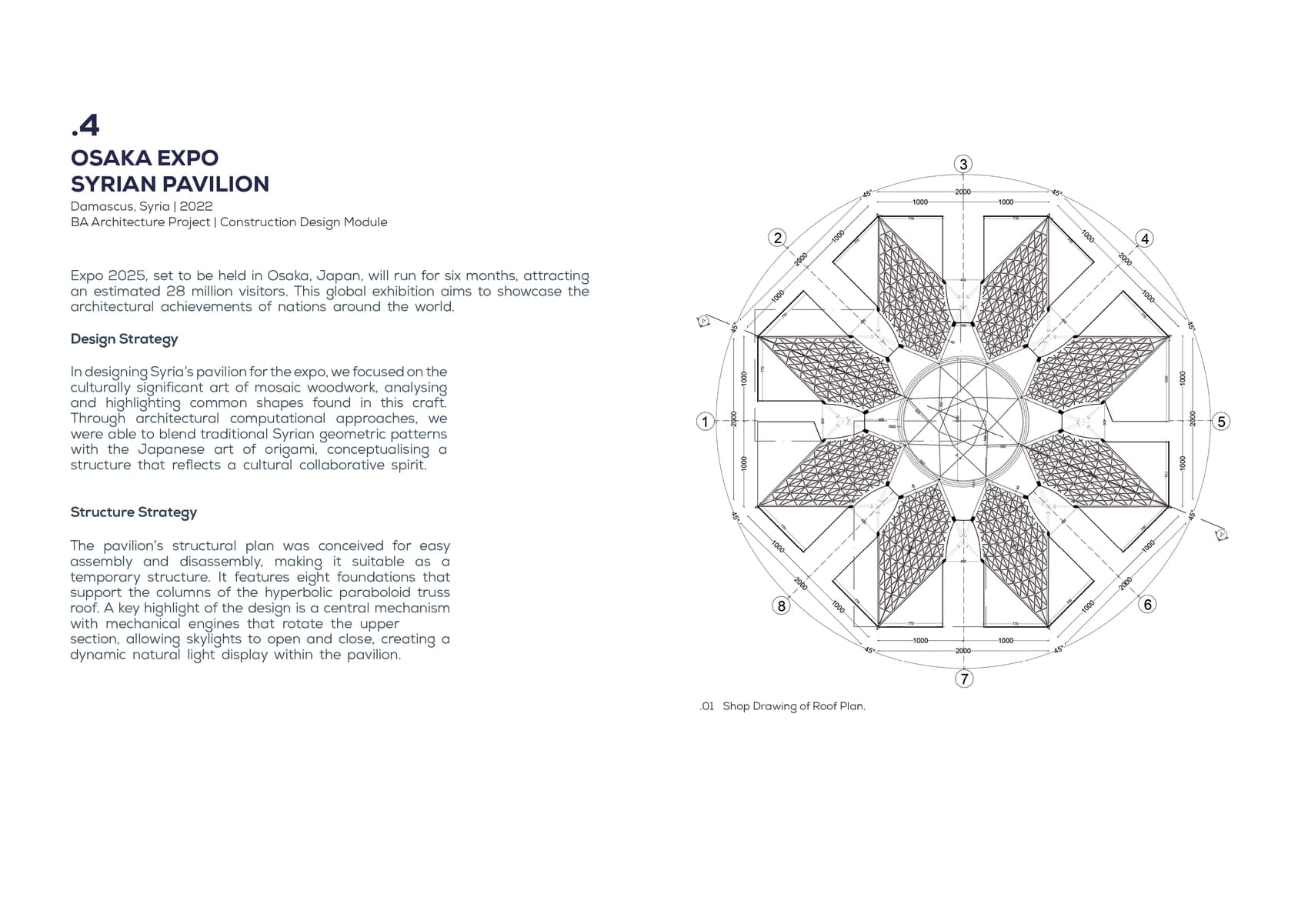 Osaka Expo: Syrian Pavilion · plate 02