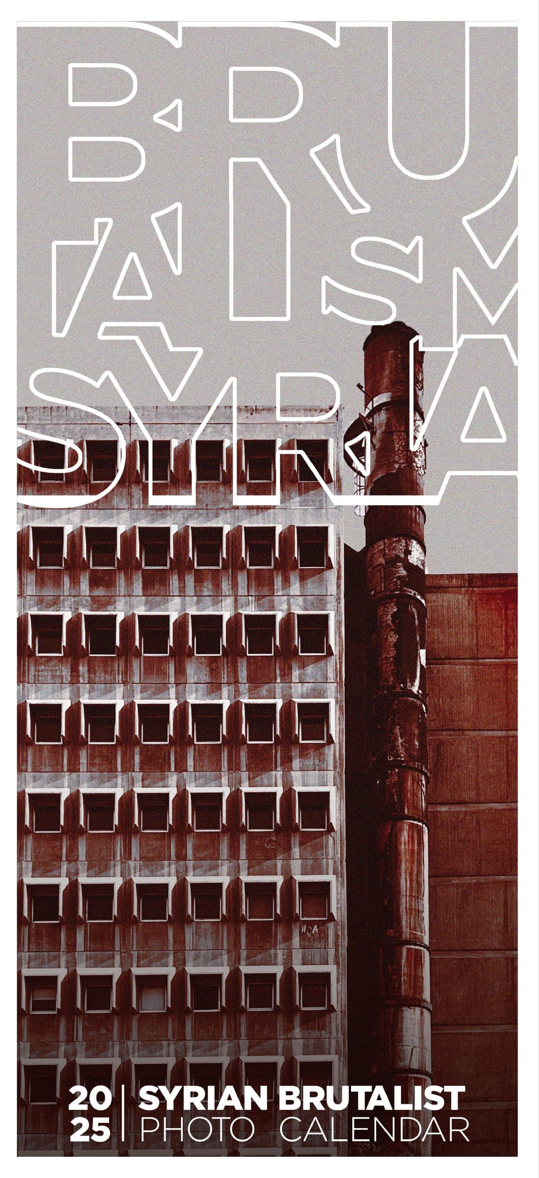 Brutalist Calendar